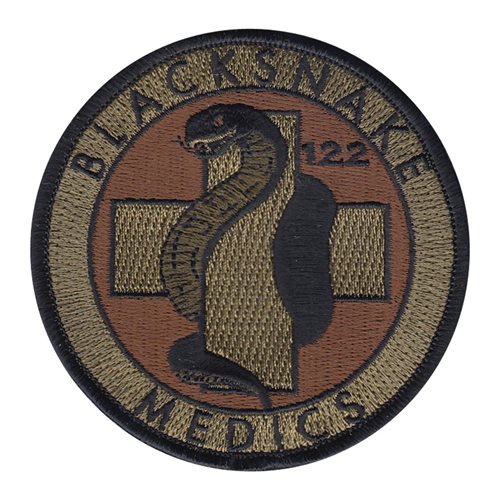 122 MDG ANG Indiana Air National Guard U.S. Air Force Custom Patches