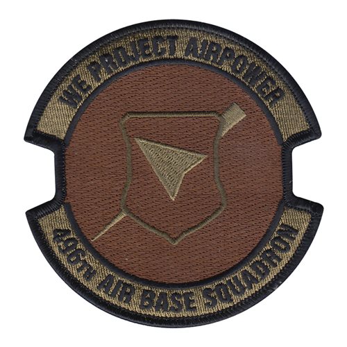 496 ABS Ramstein AB U.S. Air Force Custom Patches