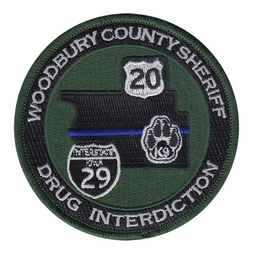 Woodbury County Sheriff Law Enforcement Patches Custom Patches