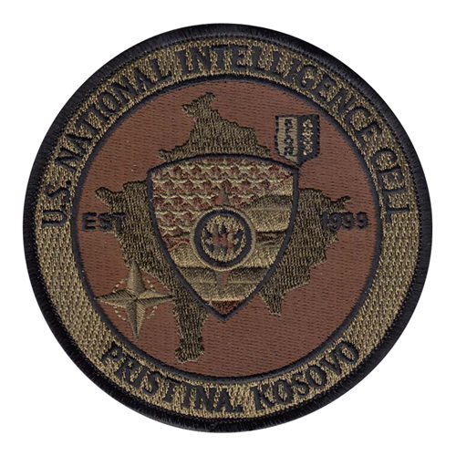 Kosovo Force International Custom Patches