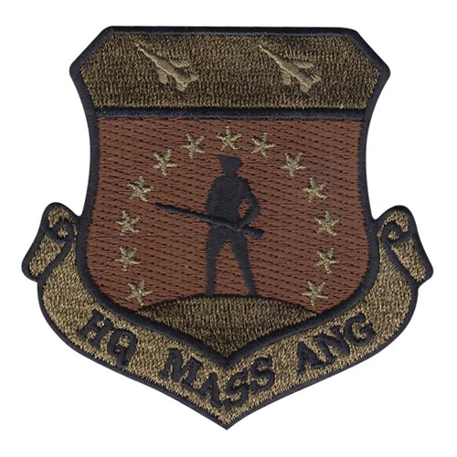 HQ Massachusetts ANG Massachusetts Air National Guard U.S. Air Force Custom Patches