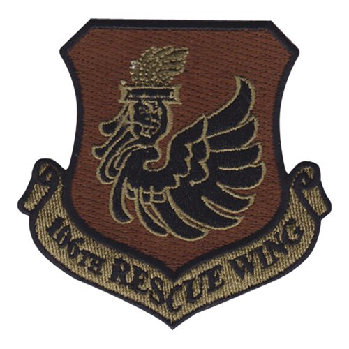 106 RQW ANG New York Air National Guard U.S. Air Force Custom Patches