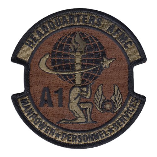 HQ AFMC Wright-Patterson AFB U.S. Air Force Custom Patches