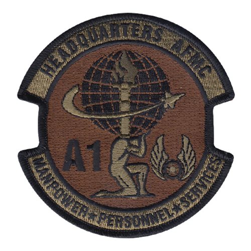 HQ AFMC Wright-Patterson AFB U.S. Air Force Custom Patches