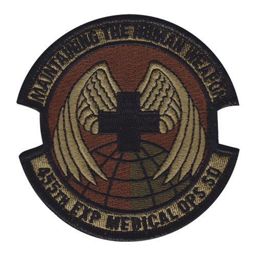 455 EMDOS 455 AEW International Custom Patches