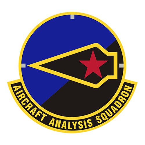 Aircraft Analysis Squadron NASIC Wright-Patterson AFB U.S. Air Force Custom Patches