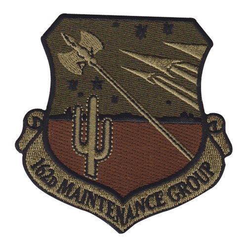 162 MXG ANG Arizona Air National Guard U.S. Air Force Custom Patches