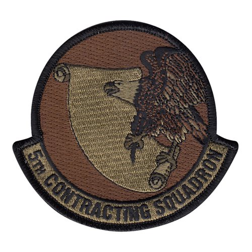 5 CONS Minot AFB, ND U.S. Air Force Custom Patches