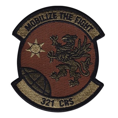 321 CRS McGuire AFB, NJ U.S. Air Force Custom Patches