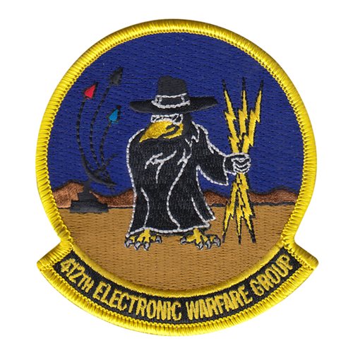 412 EWG Edwards AFB, CA U.S. Air Force Custom Patches
