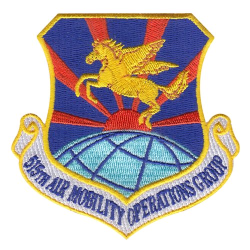 515 AMOG Hickam AFB, HI U.S. Air Force Custom Patches