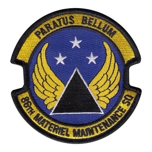 86 MMS Ramstein AB U.S. Air Force Custom Patches