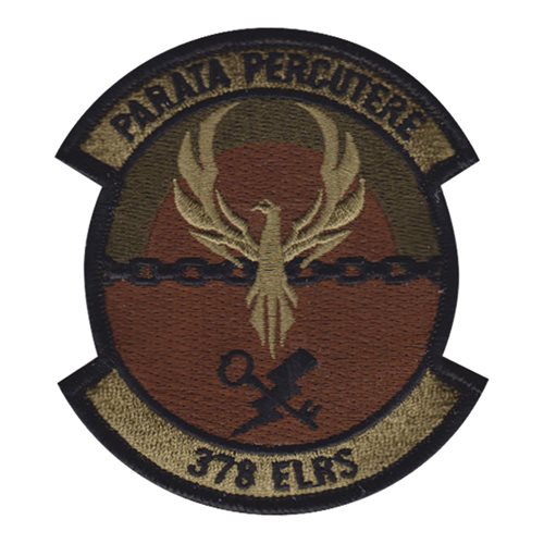 378 ELRS 378 AEW International Custom Patches