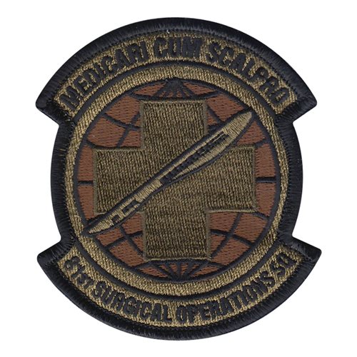81 SGOS Keesler AFB U.S. Air Force Custom Patches