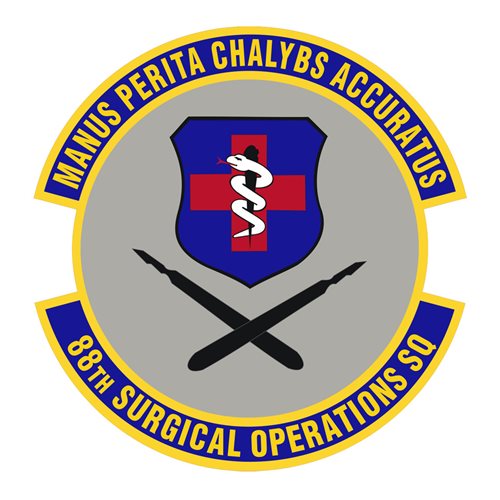 88 SGOS Wright-Patterson AFB U.S. Air Force Custom Patches