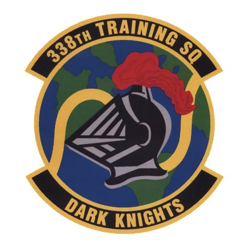 338 TRS Keesler AFB U.S. Air Force Custom Patches