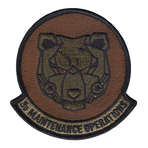 3 MOS JBER U.S. Air Force Custom Patches