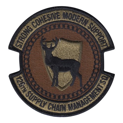 126 SCMS ANG Illinois Air National Guard U.S. Air Force Custom Patches