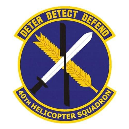 40 HS Malmstrom AFB, MT U.S. Air Force Custom Patches