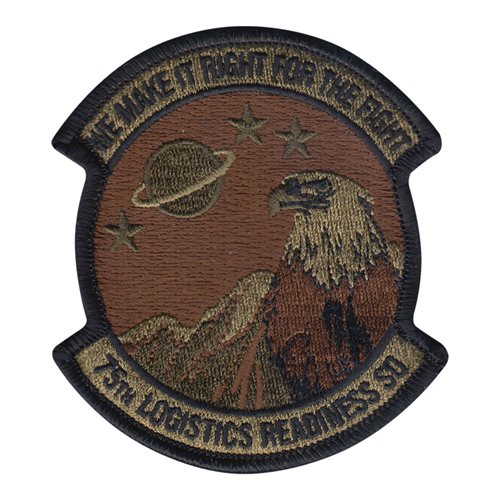 75 LRS Hill AFB U.S. Air Force Custom Patches