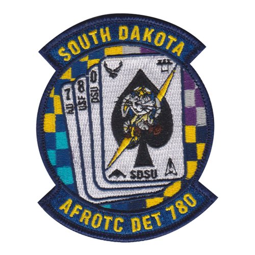 AFROTC Det 780 South Dakota University Air Force ROTC ROTC and College Patches Custom Patches