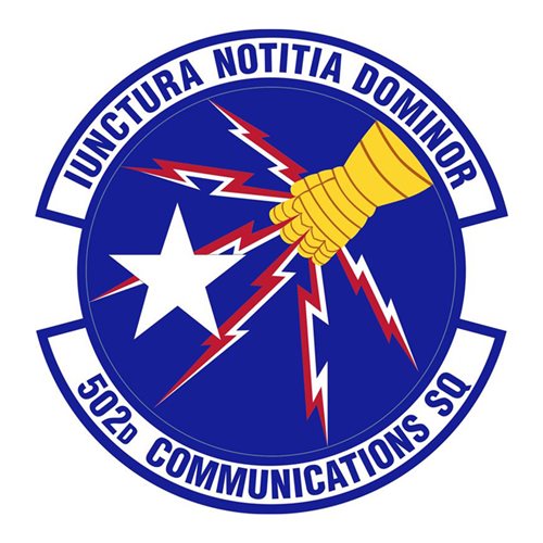 502 CS Lackland AFB U.S. Air Force Custom Patches