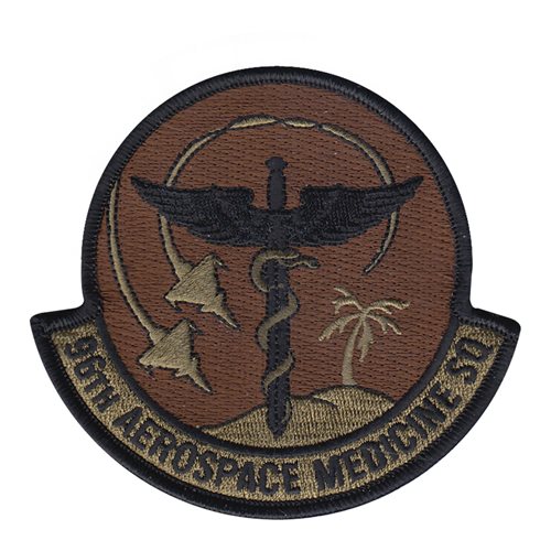 96 AMDS Eglin AFB, FL U.S. Air Force Custom Patches