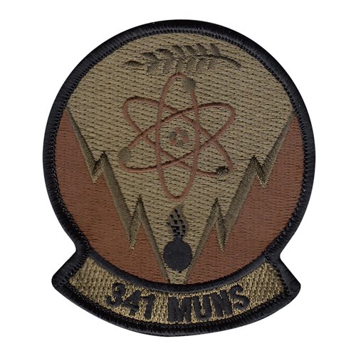 341 MUNS Malmstrom AFB, MT U.S. Air Force Custom Patches