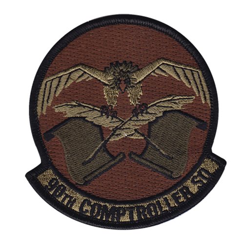 90 CPTS F.E. Warren AFB, WY U.S. Air Force Custom Patches