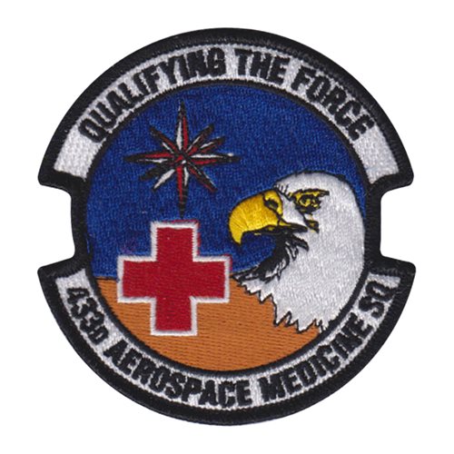 433 AMDS Lackland AFB U.S. Air Force Custom Patches