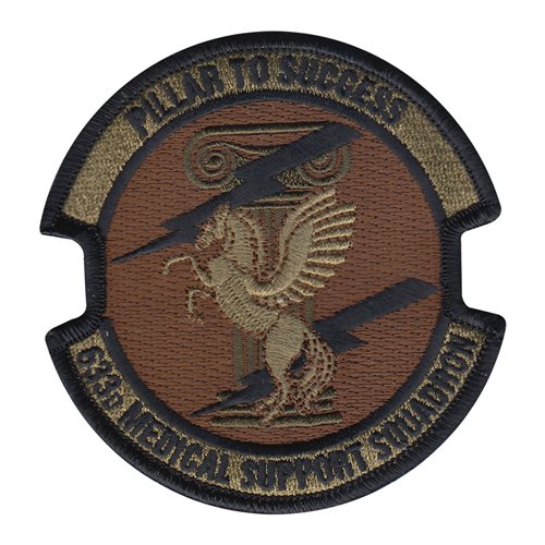 633 MDSS Langley AFB, VA U.S. Air Force Custom Patches