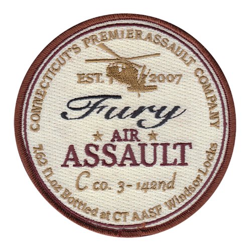 3-142 Air Assault U.S. Army Custom Patches