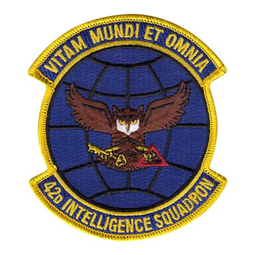 42 IS Langley AFB, VA U.S. Air Force Custom Patches