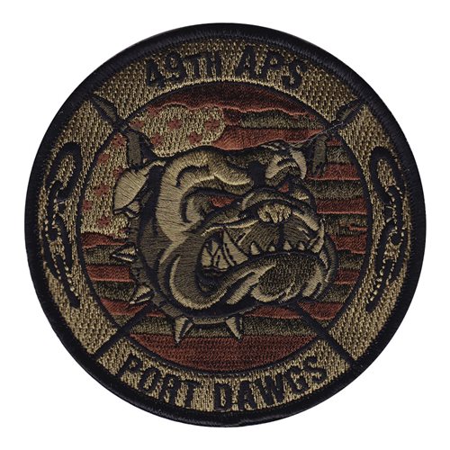 49 APS Grissom ARB U.S. Air Force Custom Patches