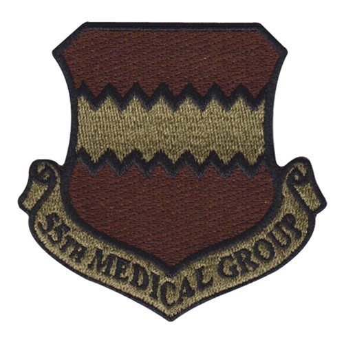 55 MDG Offutt AFB, NE U.S. Air Force Custom Patches