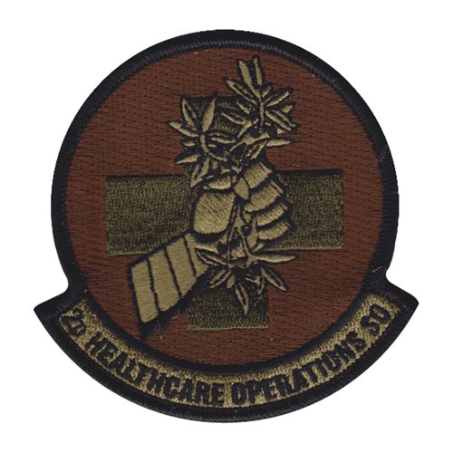 2 HCOS Barksdale AFB, LA U.S. Air Force Custom Patches