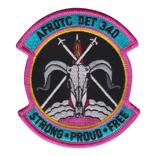 AFROTC Det 340 Worcester Polytechnic Institute Air Force ROTC ROTC and College Patches Custom Patches