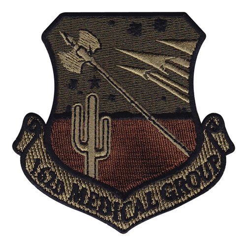 162 MDG ANG Arizona Air National Guard U.S. Air Force Custom Patches