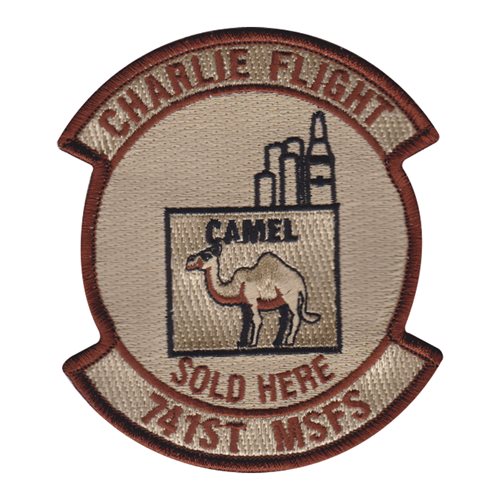 741 MSFS Malmstrom AFB, MT U.S. Air Force Custom Patches