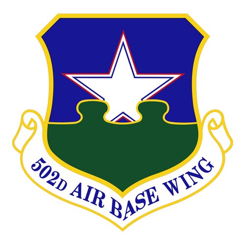 502 ABW Randolph AFB U.S. Air Force Custom Patches