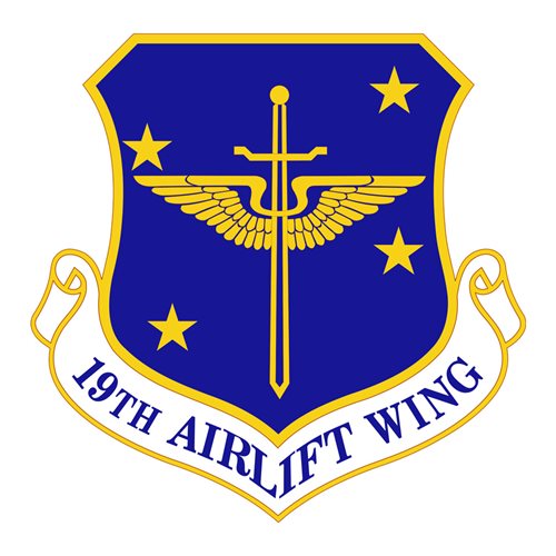 19 AW Little Rock AFB, AR U.S. Air Force Custom Patches