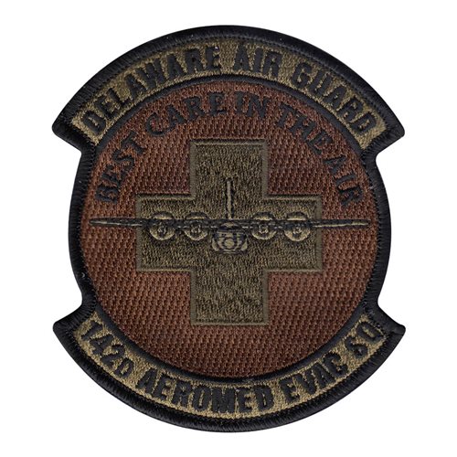 142 AES ANG Delaware Air National Guard U.S. Air Force Custom Patches