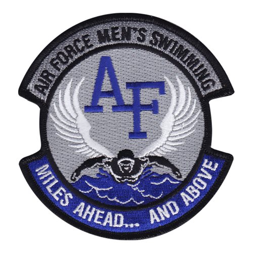 USAFA Men&#39;s Swimming Team USAF Academy U.S. Air Force Custom Patches