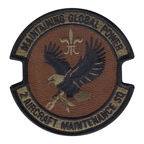 2 AMXS Barksdale AFB, LA U.S. Air Force Custom Patches