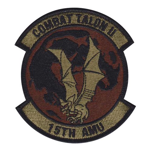 15 AMU Hickam AFB, HI U.S. Air Force Custom Patches