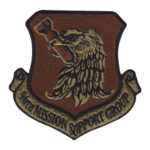 96 MSG Eglin AFB, FL U.S. Air Force Custom Patches