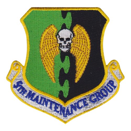 5 MXG Minot AFB, ND U.S. Air Force Custom Patches