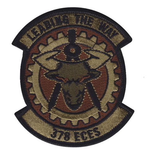 378 ECES 378 AEW International Custom Patches