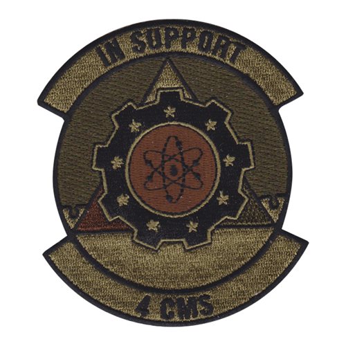 4 CMS Seymour Johnson AFB U.S. Air Force Custom Patches