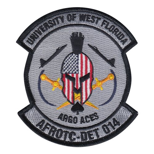 AFROTC Det 014 University of West Florida Air Force ROTC ROTC and College Patches Custom Patches